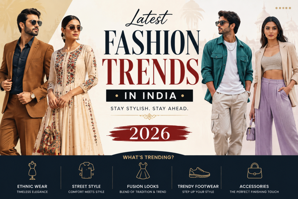 latest fashion trends in india