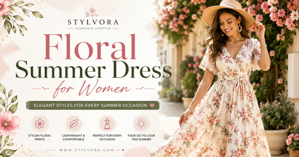 Floral Summer Dress for Women